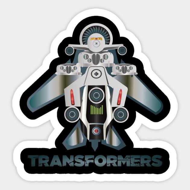 Transformers Sticker by mypointink